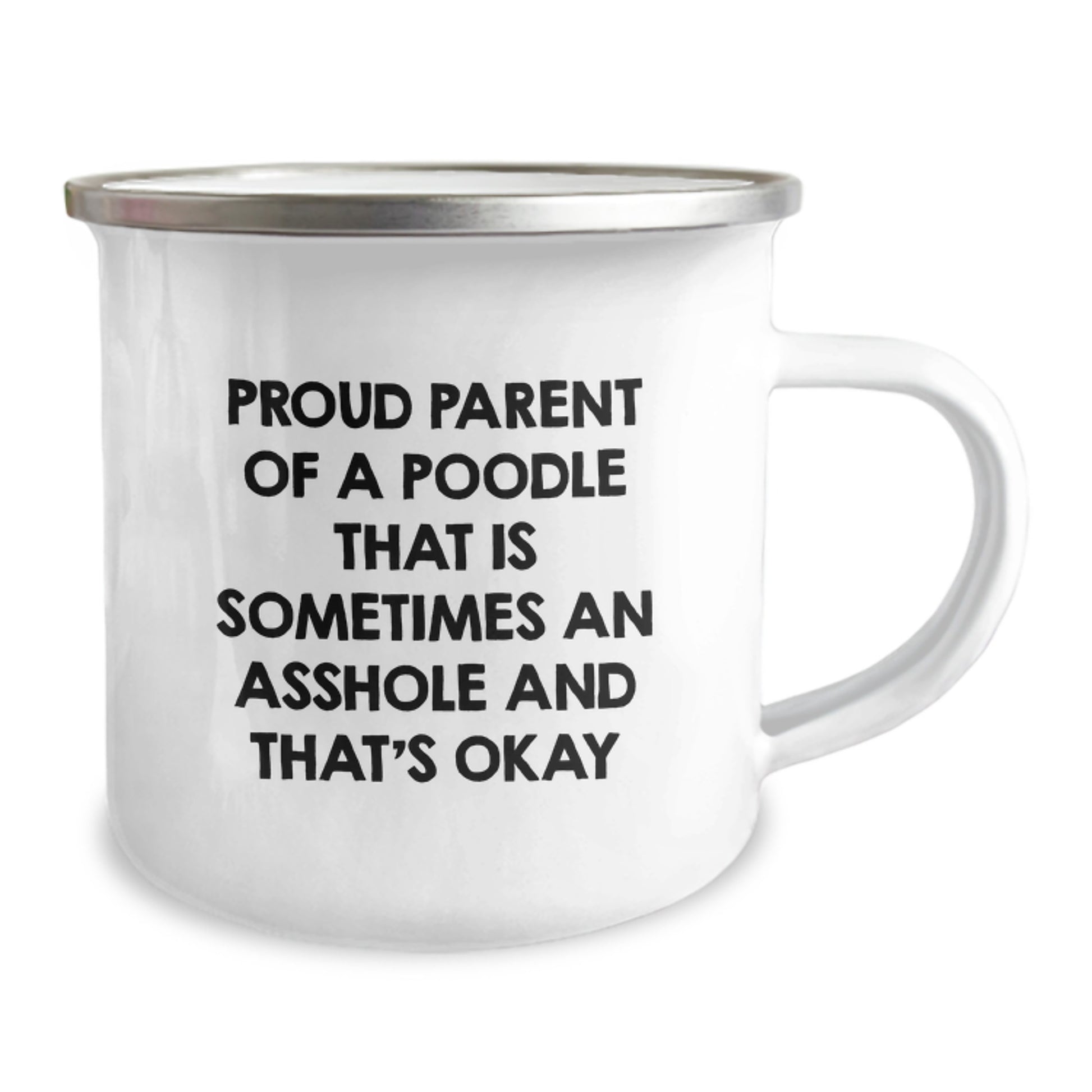 Proud Poodle Parent Keepsake Mug for Him Birthday Gift - Image 2