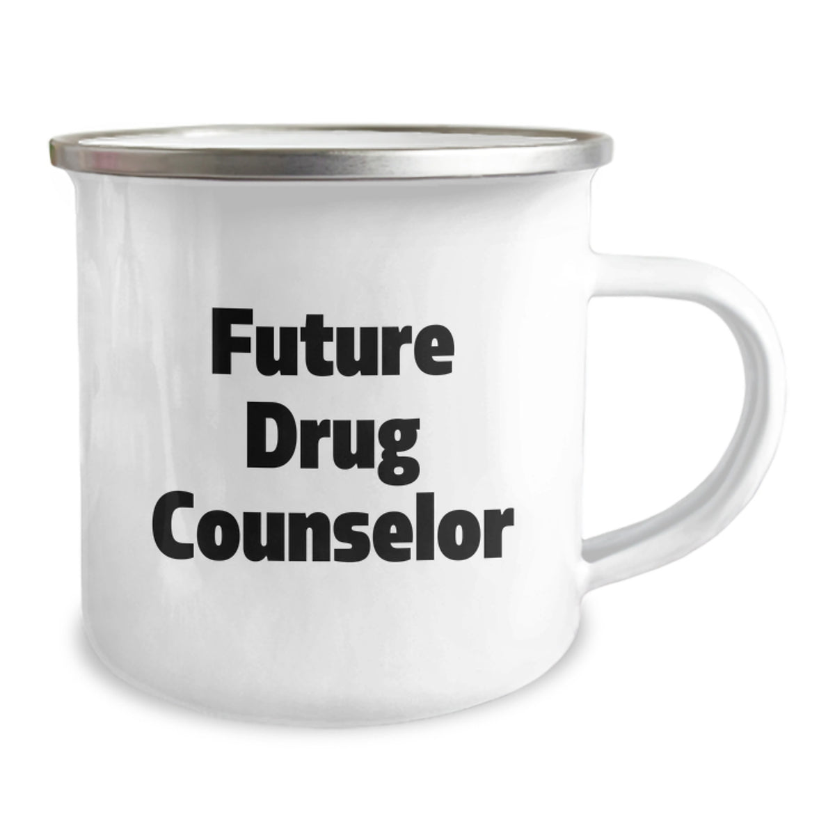 Funny Future Drug Counselor Gifts from Family - Birthday Unique Gifts for Men, Stainless Steel Camping Mug with 'May the Future be With You' Quote - Image 2