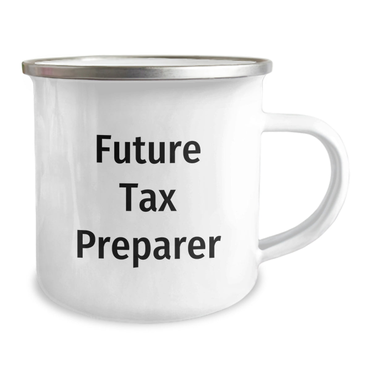 Funny Tax Preparer Gifts from Friends, Birthday Unique Gifts for Future Tax Preparer Camping Mug, 12 oz Stainless Steel with Enamel Finish, Gifts for Tax Preparer - Image 2