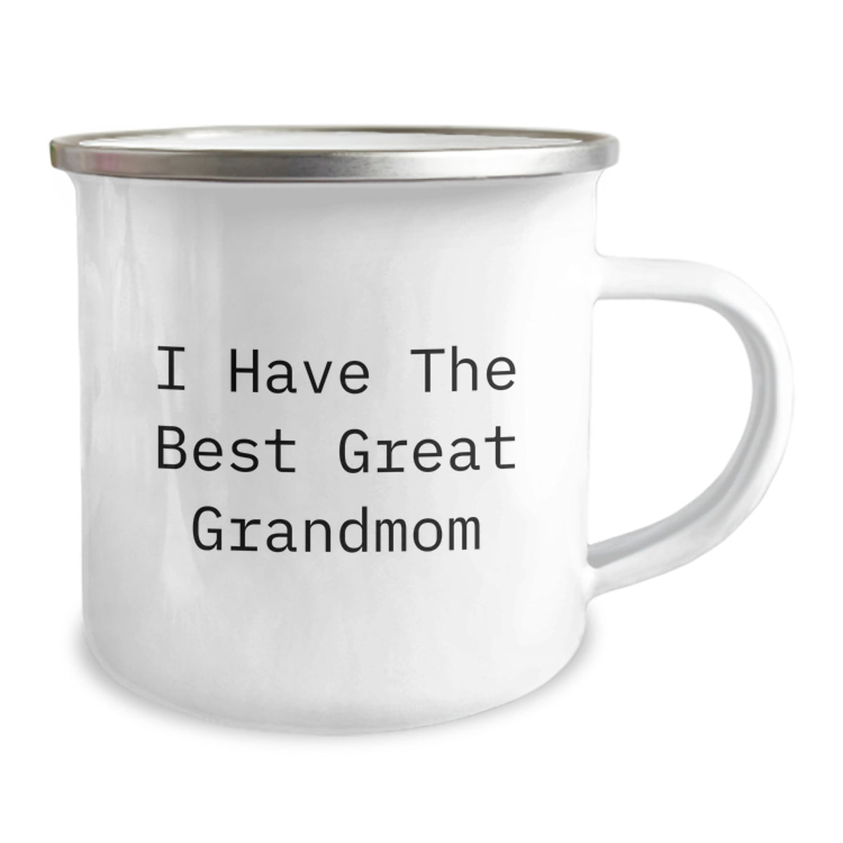 Funny Grandmom Quotes Gifts from Men to Grandmom Graduation Unique Mugs for Great Grandmom Camping Mug Enamel Finish - Image 2