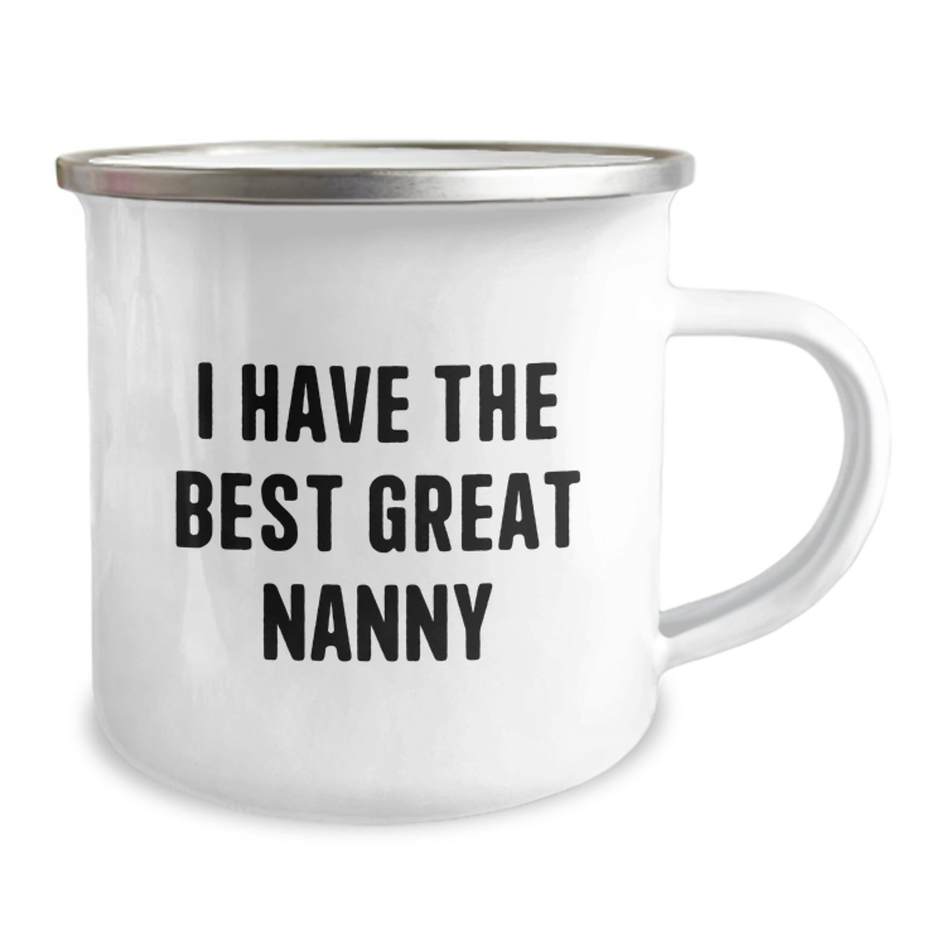 Funny Nanny Gifts from Family - Valentine's Unique Nanny Camping Mug - I Have The Best Great Nanny - Image 2