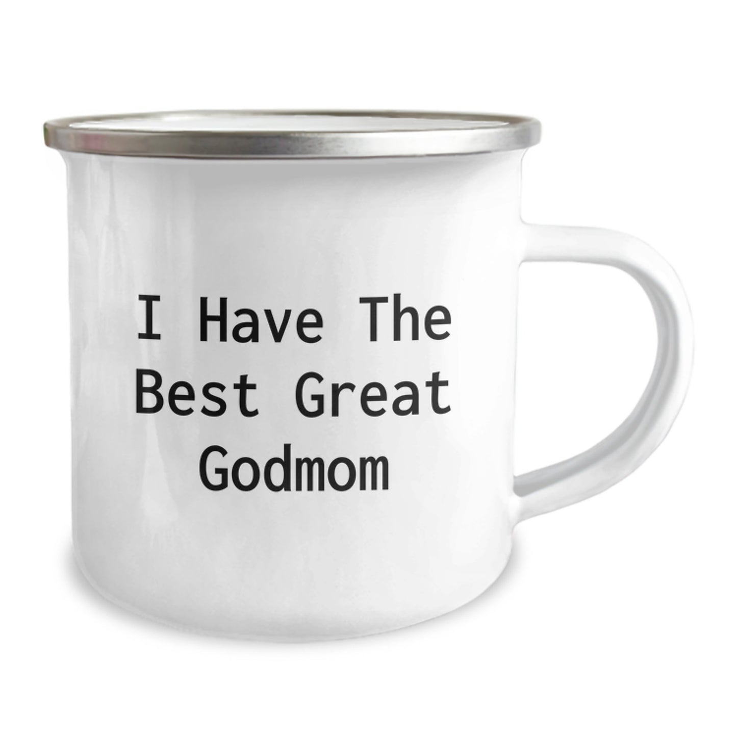 Funny Godmom Gifts for Graduation Unique - I Have The Best Great Godmom Camping Mug from Family - Image 2