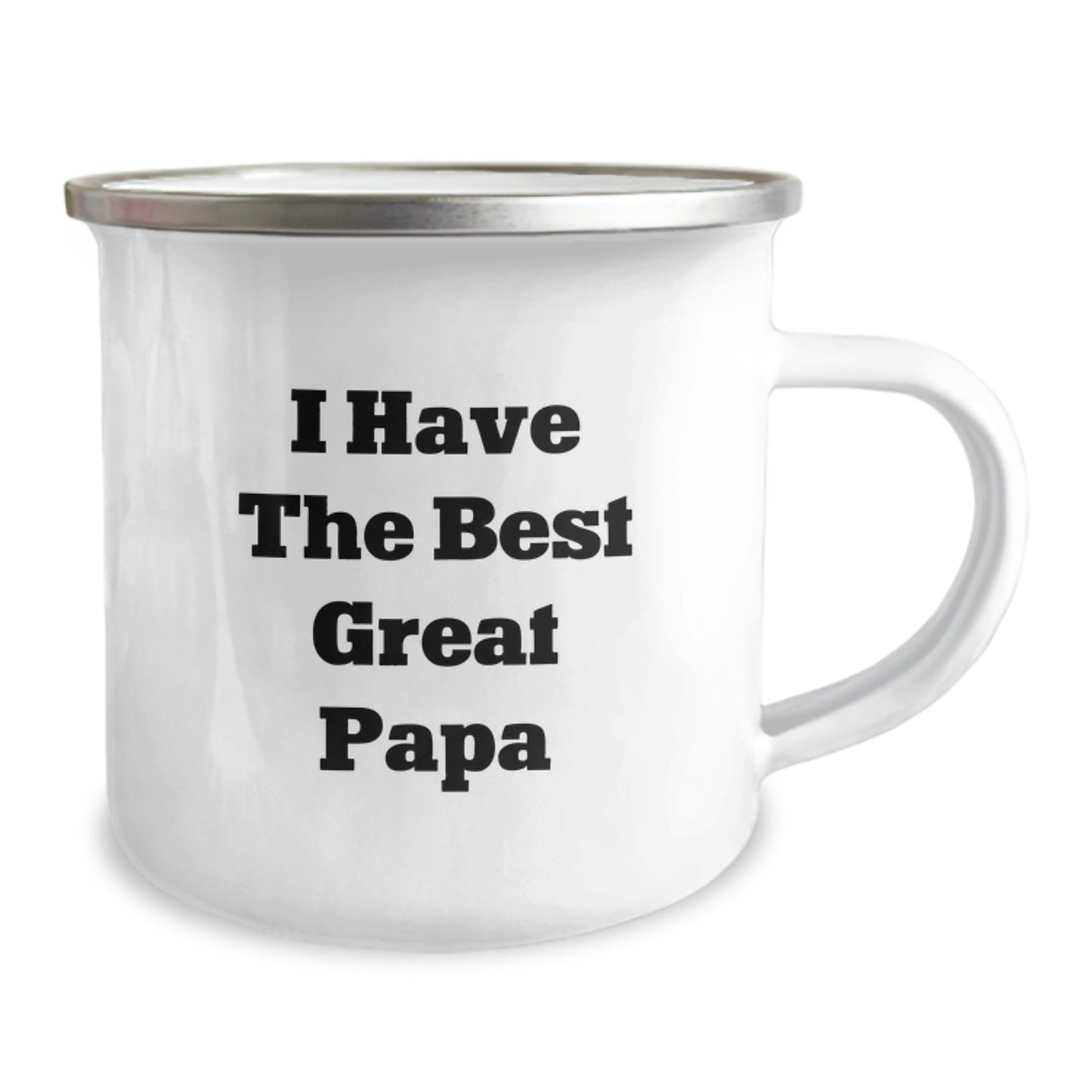 Funny Papa Gifts for Men, Great Papa Camping Mug Gift Ideas for Papa, I Have The Best Great Papa Father's Day Unique Gifts from Men - Image 2