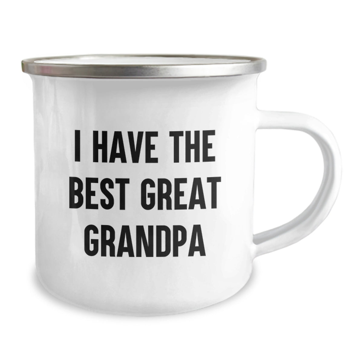 Funny Grandpa Gifts for Men, 'I Have The Best Great Grandpa' Camping Mug, Unique Graduation Unique Gifts from Family - Image 2