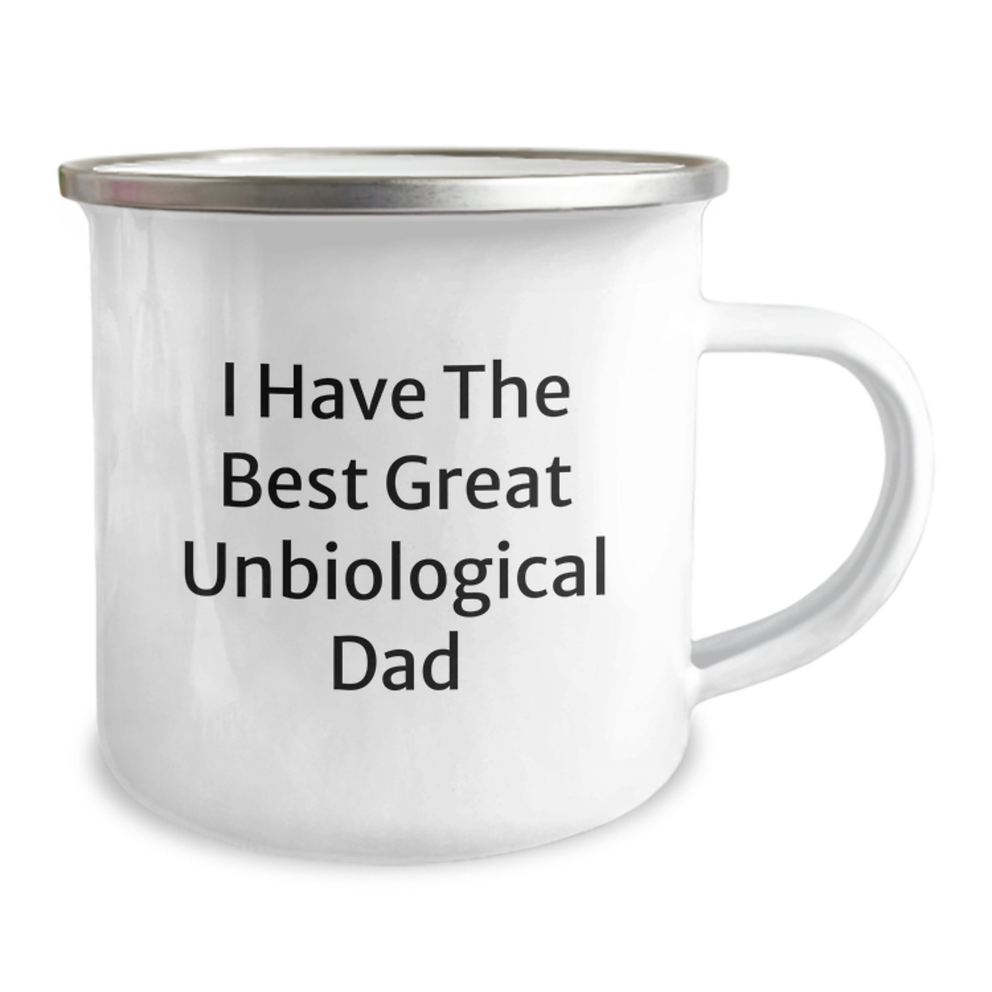 Funny Unbiological Dad Gifts for Men Birthday Unique Unbiological Dad Camping Mug from Men - I Have The Best Great Unbiological Dad - Image 2