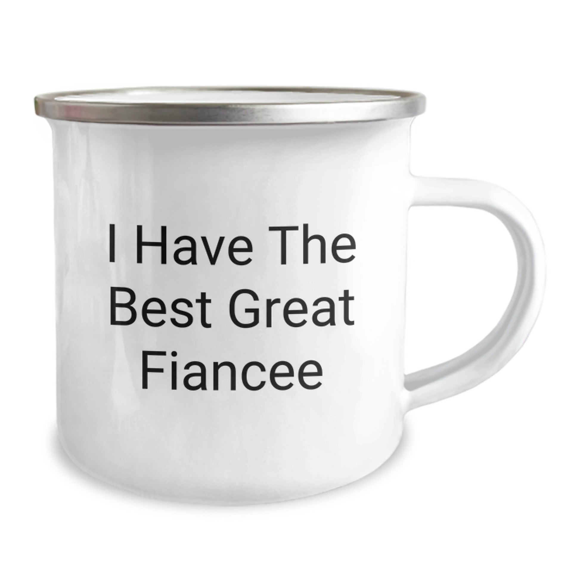 Funny Fiancee Gifts for Men - I Have The Best Great Fiancee Camping Mug, Unique Father's Day Unique Gifts from Men to Fiancee - Image 2
