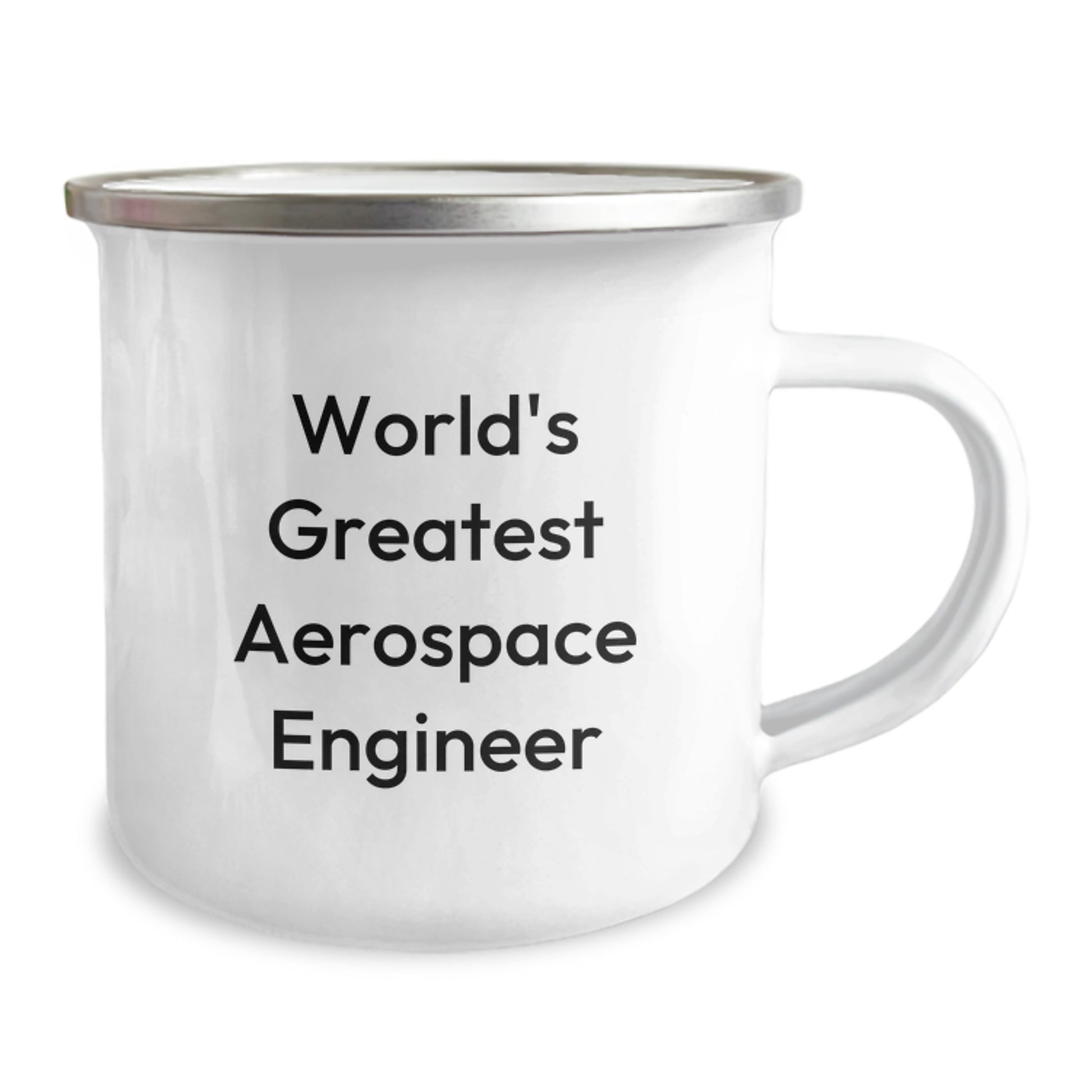 Unique Gifts from Friends, Family, and Coworkers for Aerospace Engineer Dad - World's Greatest Aerospace Engineer Camping Mug - Image 2
