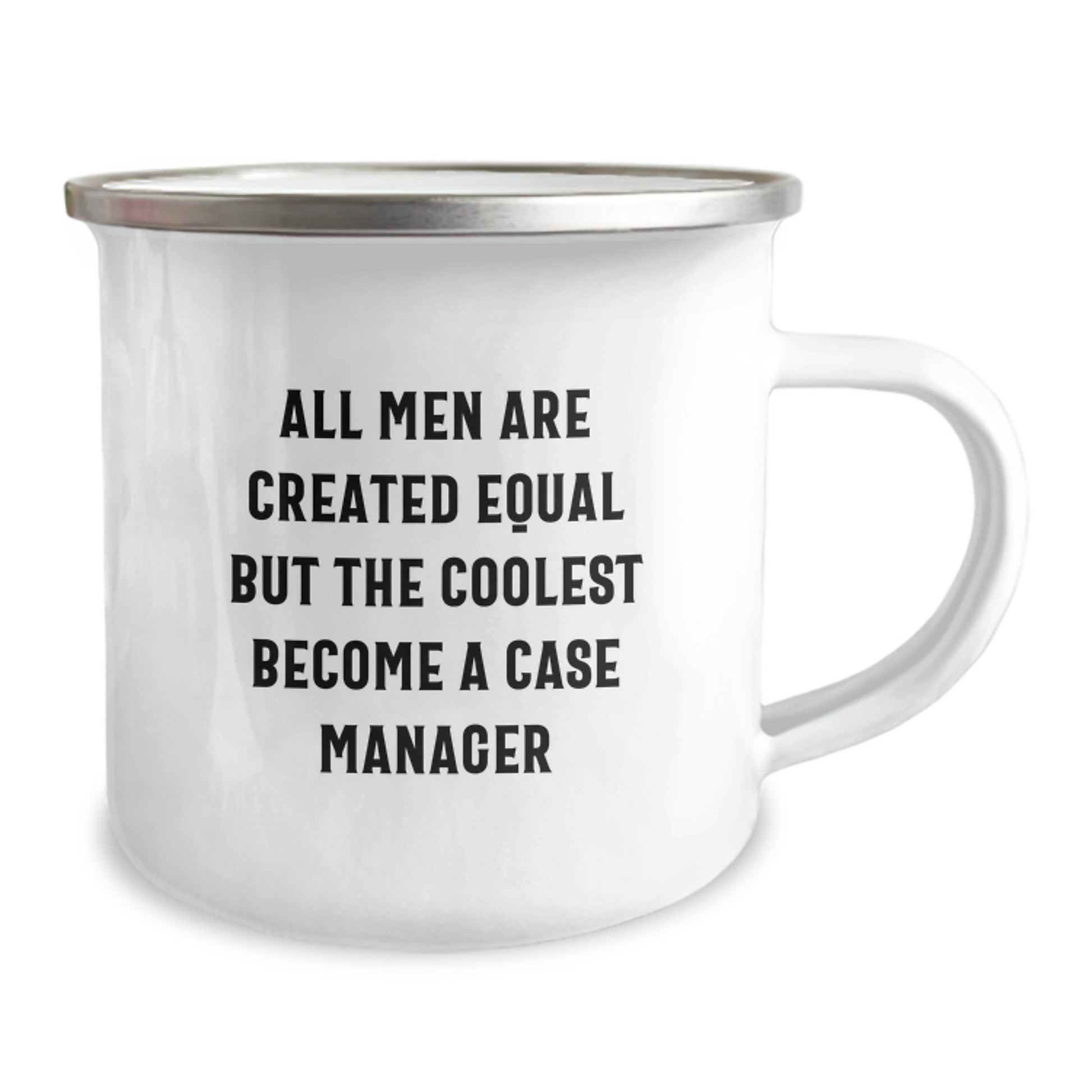 Birthday Gift Camping Mug for Her Present – Case Manager Quote - Image 2