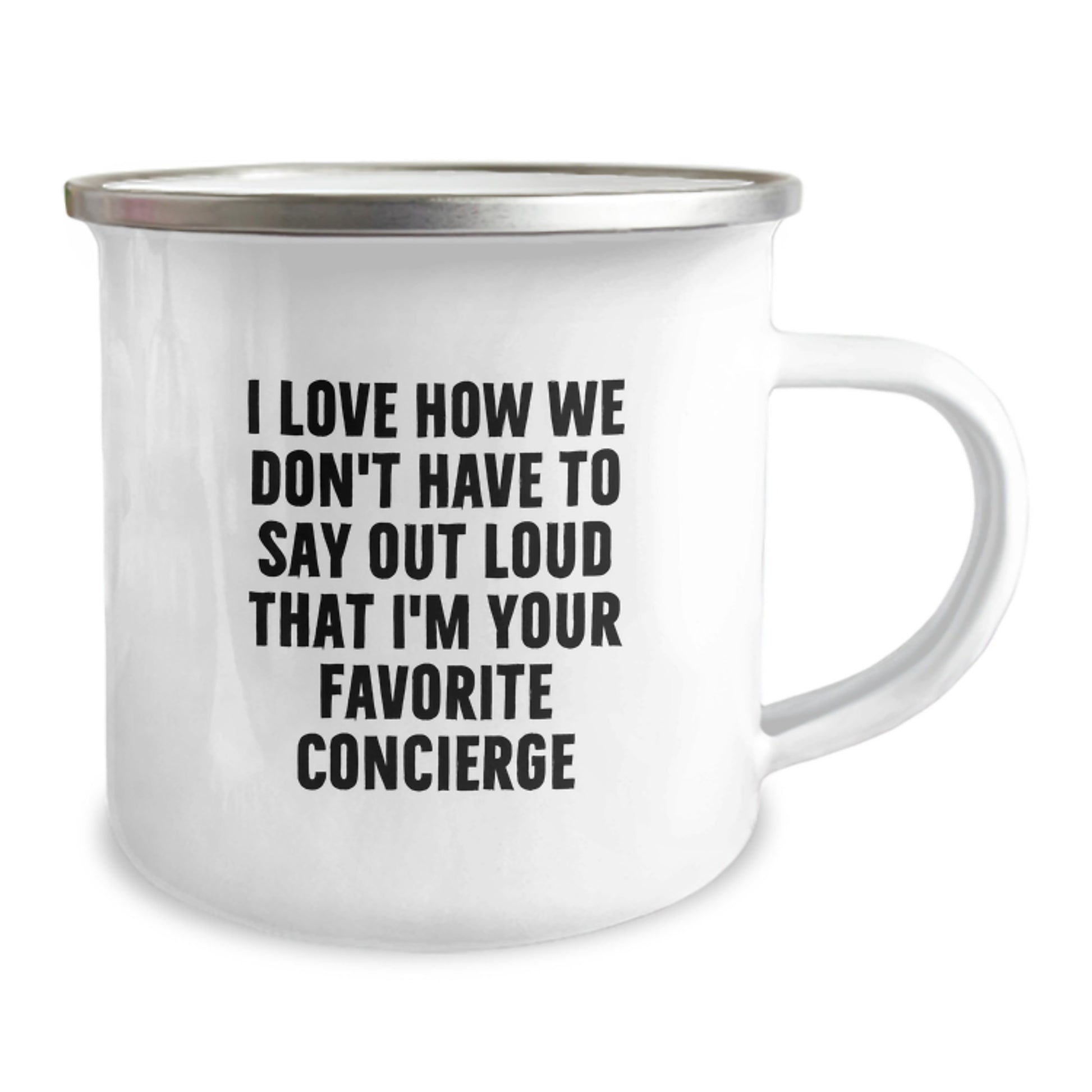 Funny Concierge Gifts from Friends for Favorite Camping Mug at Christmas - Image 2