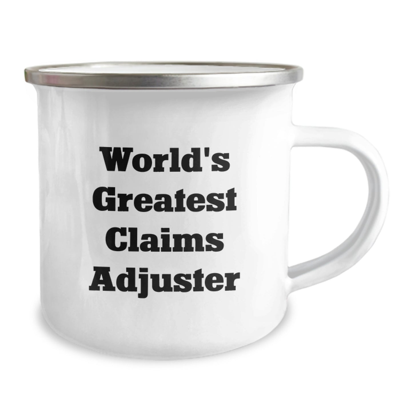 Funny Claims Adjuster Gifts for Him, World's Greatest Claims Adjuster Camping Mug, Birthday Unique Gifts from Friends - Image 2