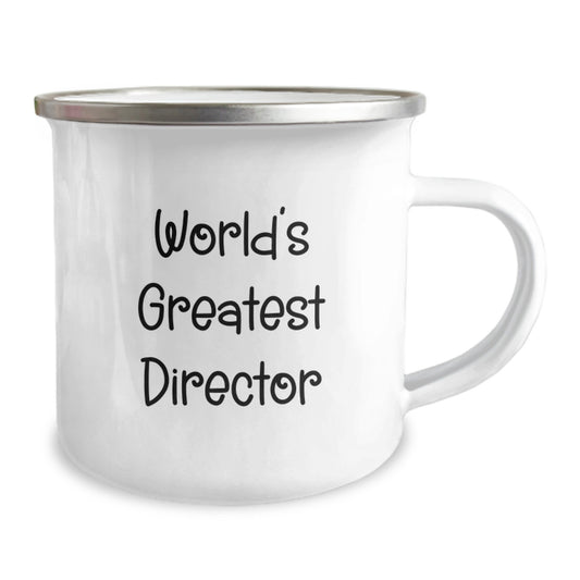 Gifts from Friends, Unique Camping Mugs for Director, Inspirational Quotes for Birthday - Image 2