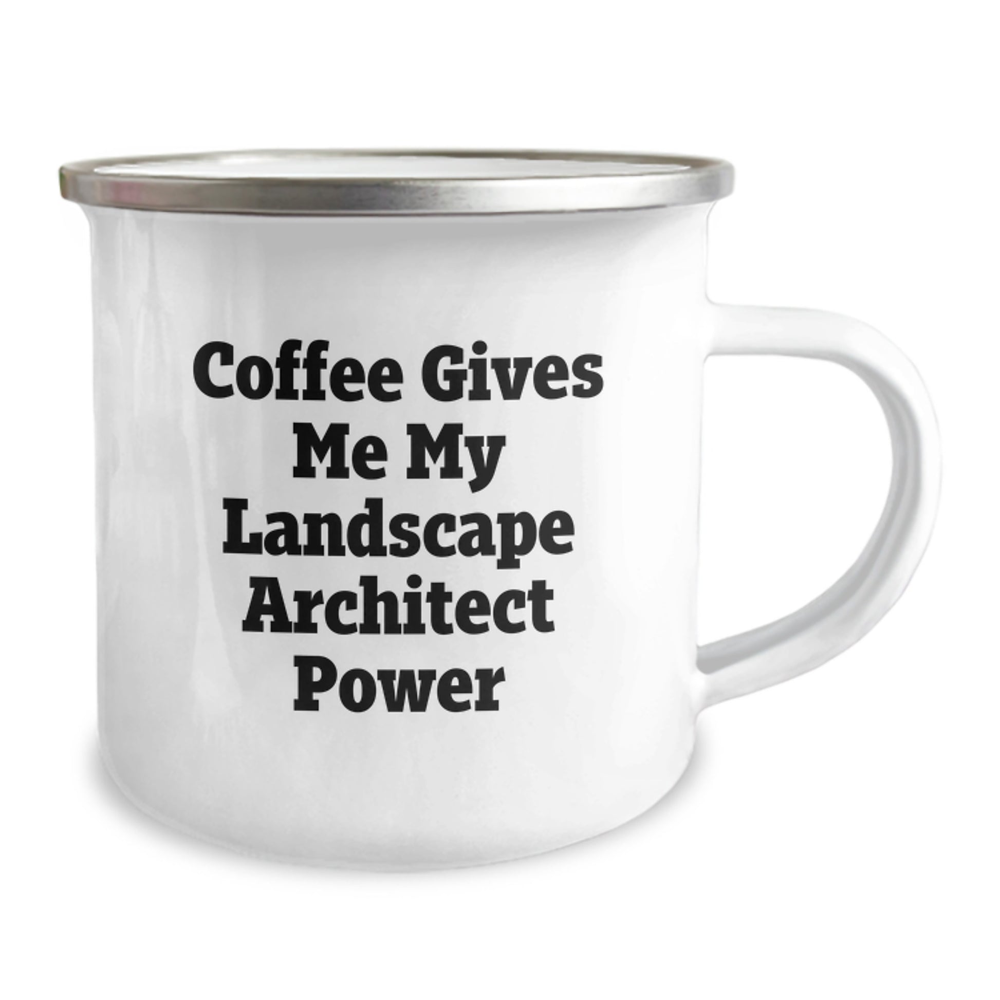 Funny Landscape Architect Gifts from Friends for Men Camping Mug Coffee Gives Me My Landscape Architect Power - Image 2
