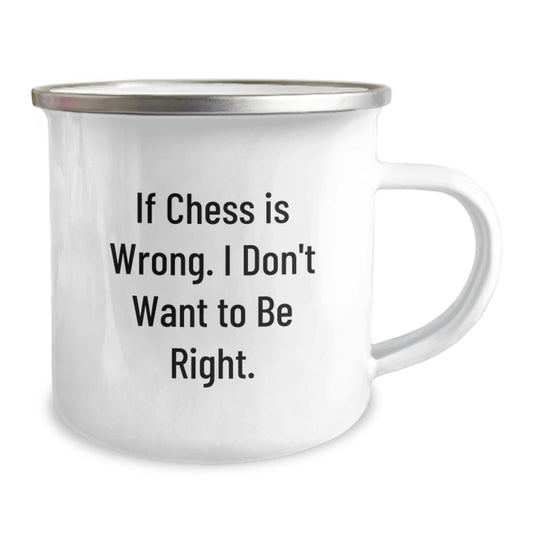 Funny Chess Quote Camping Mug, Gifts for Chess Lovers, Graduation Unique Gifts from Friends, Inspirational Mugs for Men and Women - Image 2