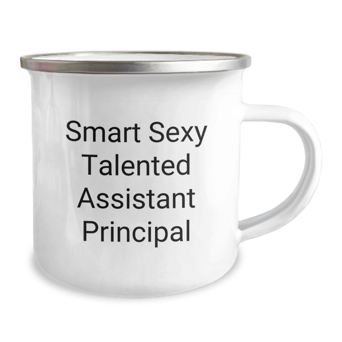 Gifts from Friends for Assistant Principal, Smart Sexy Talented Birthday Mug for Him, Funny Camping Mugs for Assistant Principals - Image 2