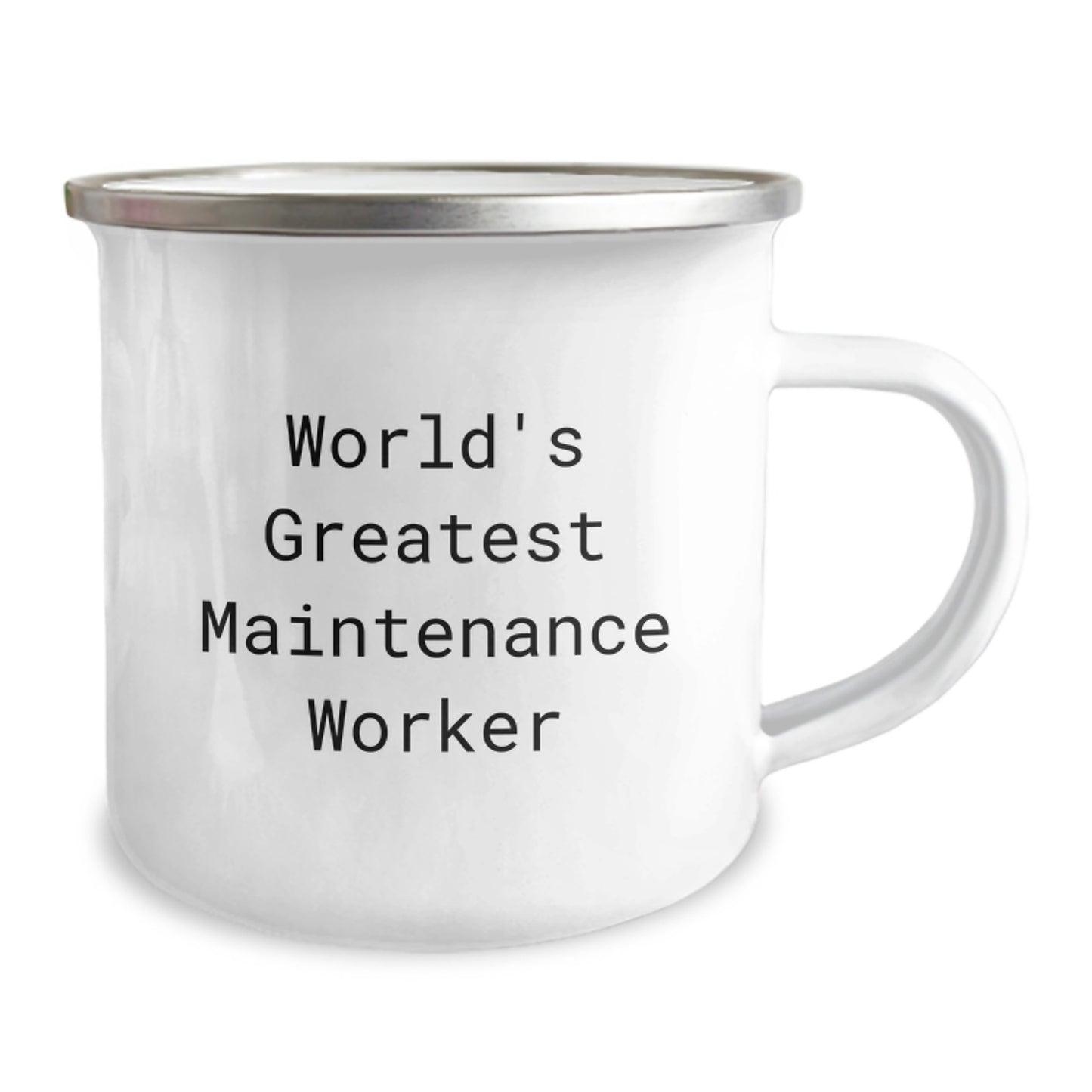 Ultimate Maintenance Worker Keepsake Camping Mug for Him Birthday Gift - Image 2