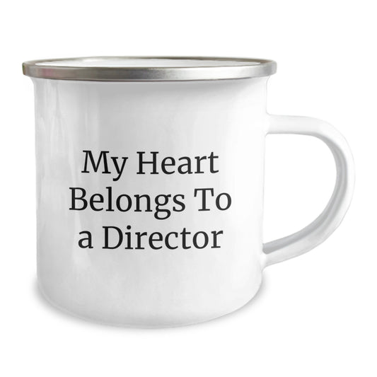 Funny Director Gifts from Family for Friends, Director Love Quote Camping Mug, Unique Graduation Gifts for Director - Image 2