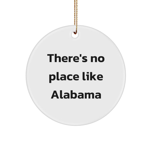 Alabama Circle Ornament Gifts from Friends and Family for Christmas - Image 1