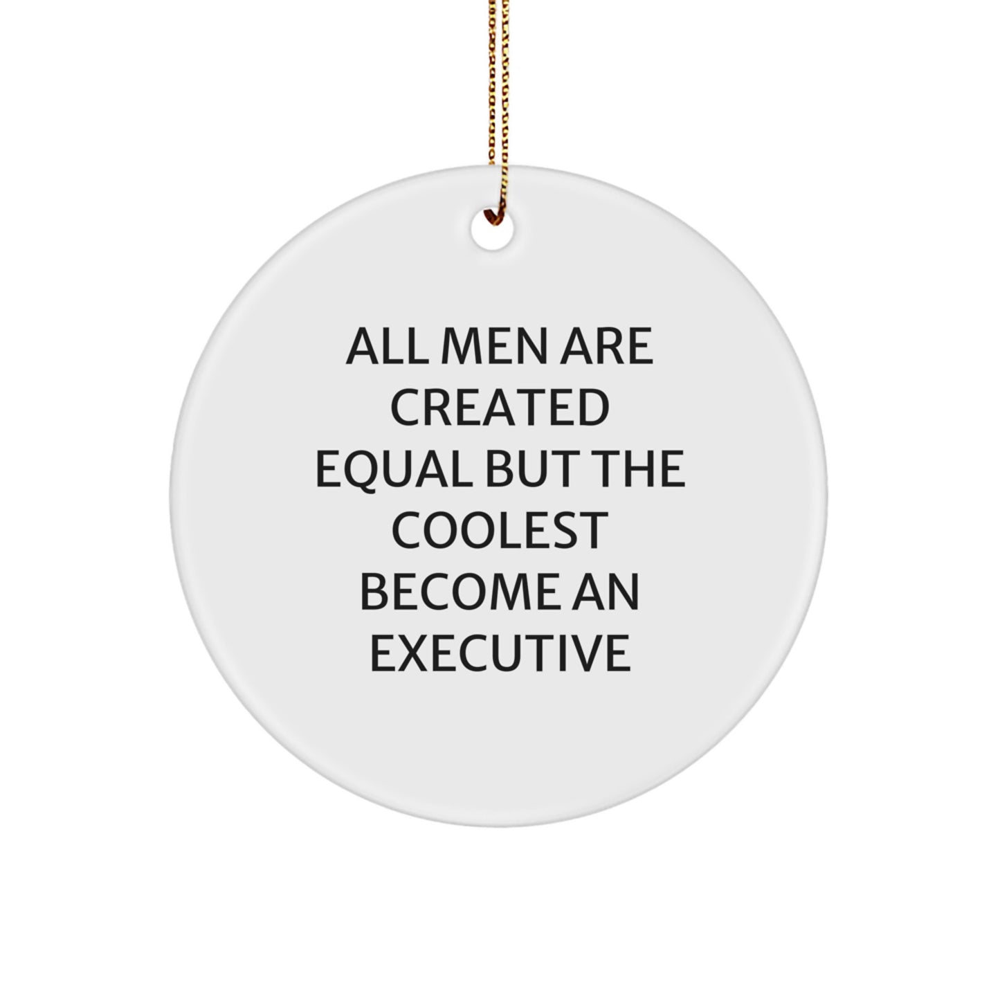 Executive Keepsake Christmas Ornament for Him Gift - Image 1