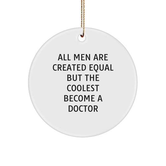 Doctor Keepsake Christmas Ornament for Him Gift - Holiday Surprise - Image 1