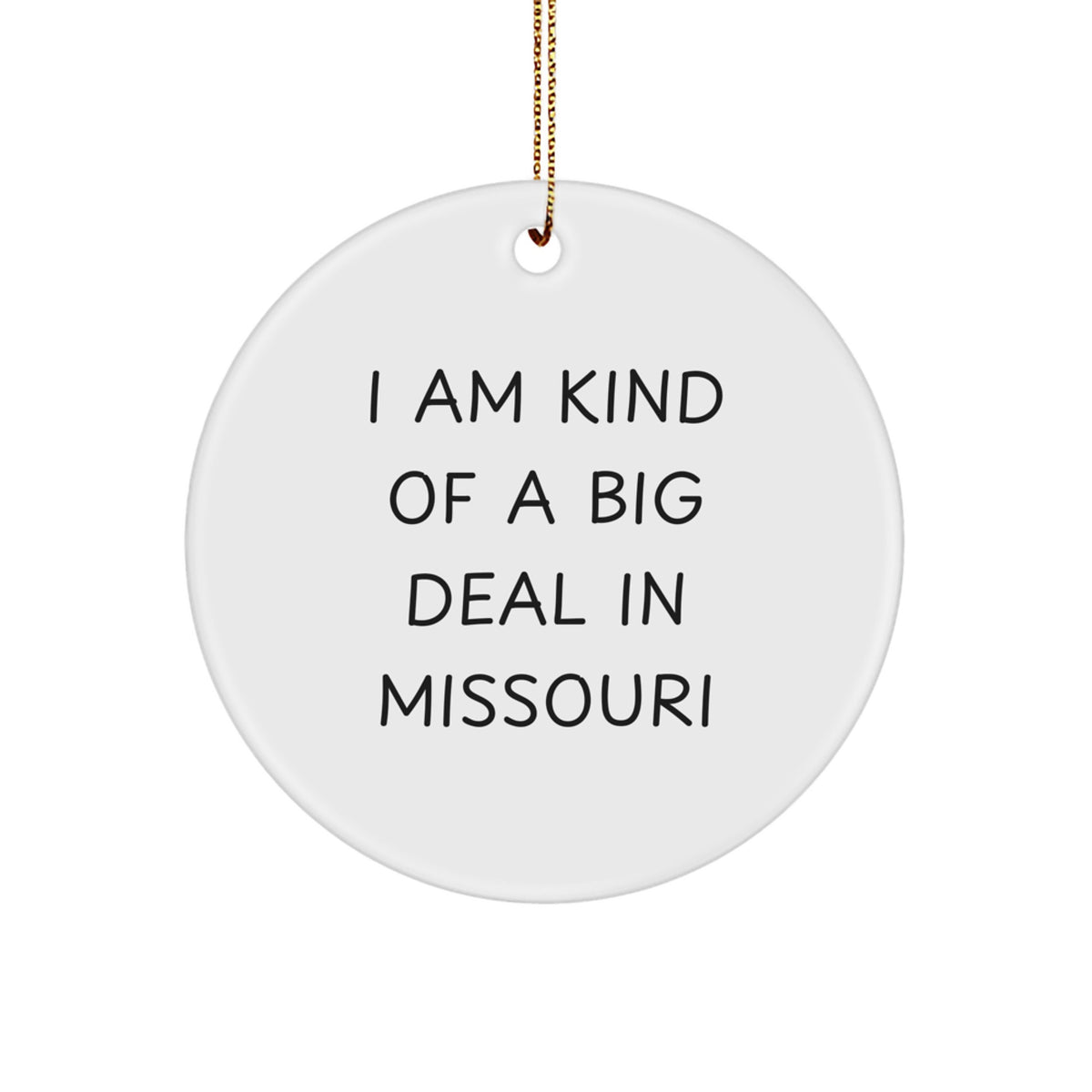 Missouri Keepsake Christmas Ornament for Her Present Holiday Gift - Image 1