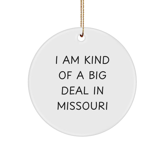 Missouri Keepsake Christmas Ornament for Her Present Holiday Gift - Image 1