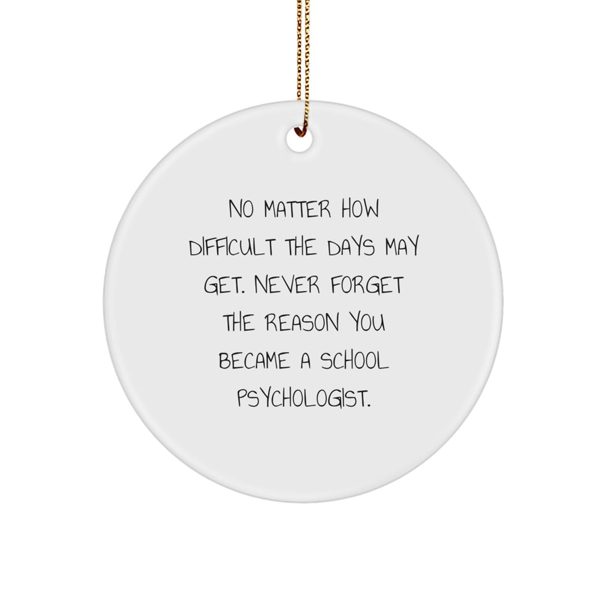 Favorite Christmas Ornament for School Psychologist - Inspiring Gift - Image 1
