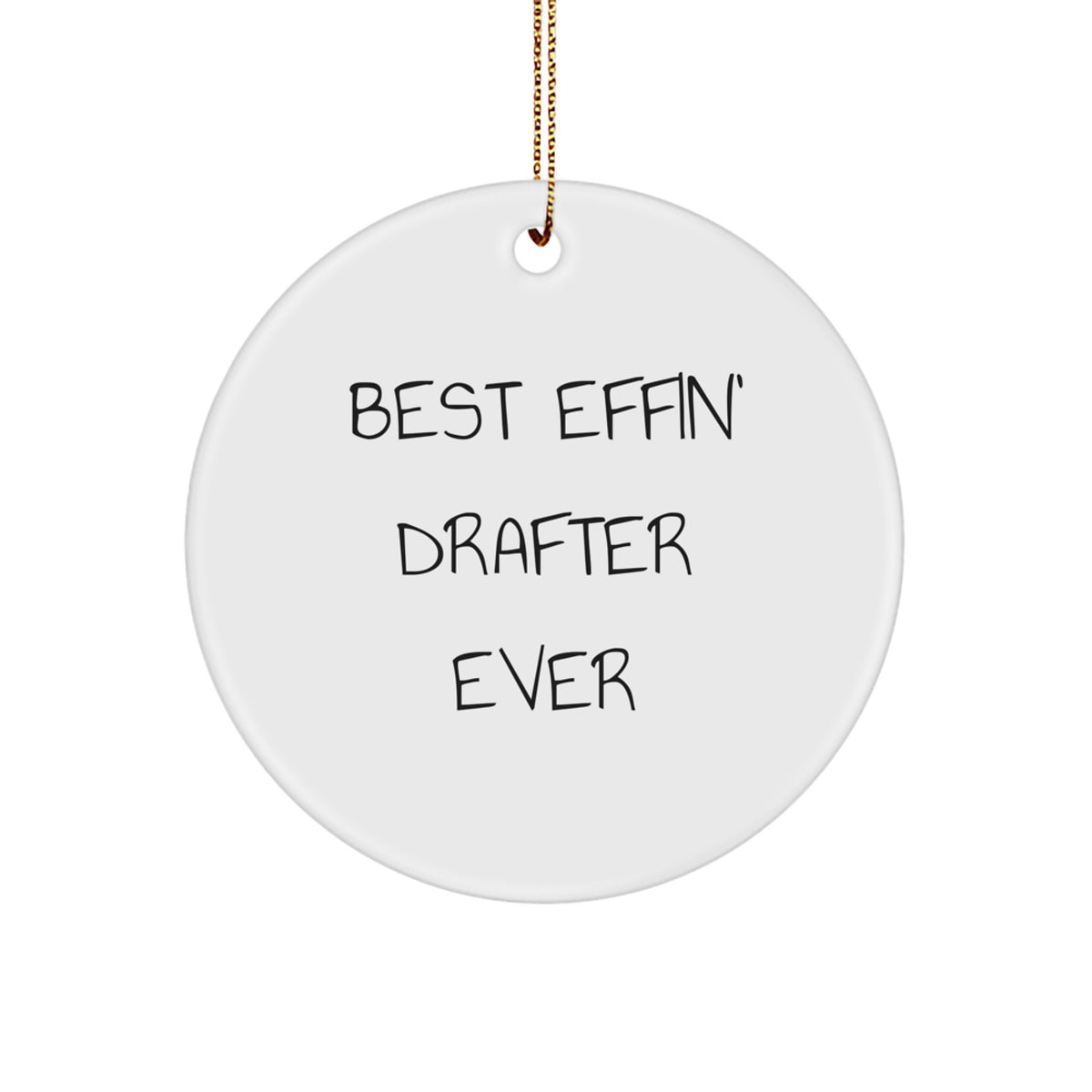 Favorite Drafter Christmas Ornament for Happy Kids Gift - Image 1