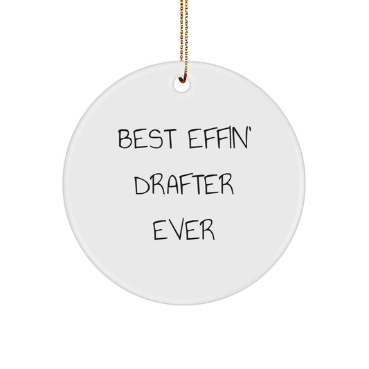 Favorite Drafter Christmas Ornament for Happy Kids Gift - Image 1
