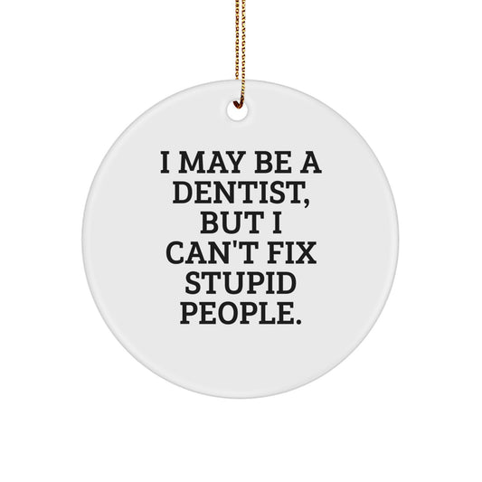 Dentist Keepsake Christmas Ornament for Him Gift – Holiday Surprise - Image 1