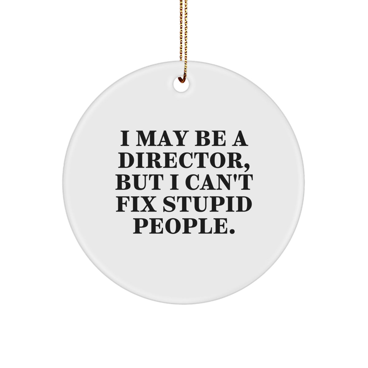 Funny Director Circle Ornaments Gifts from Friends for Christmas Unique - Image 1
