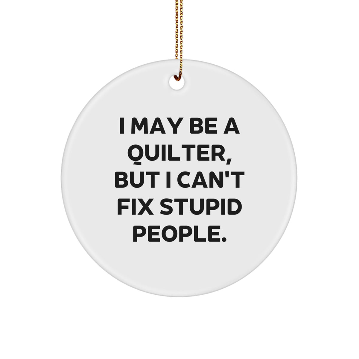 Funny Quilter Gifts from Family for Quilter Men Women Friends Coworkers at Christmas Unique - Image 1