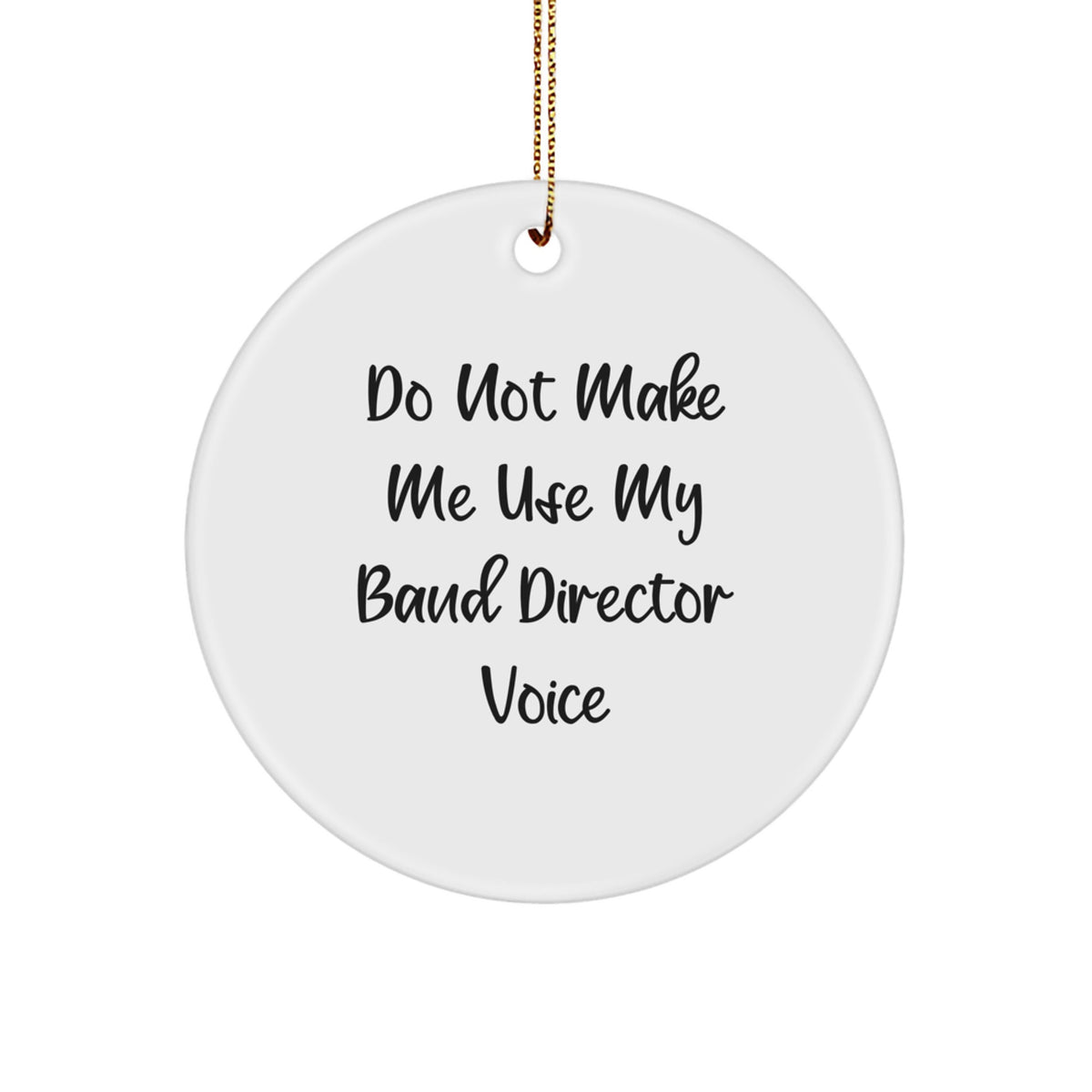 Favorite Band Director Christmas Ornament for Kids Holiday Keepsake Gift - Image 1