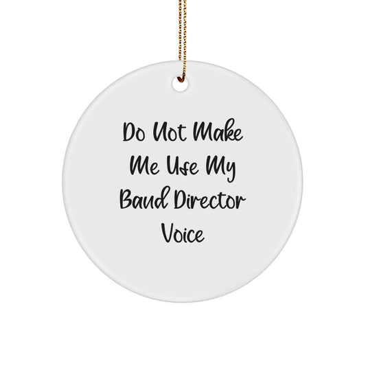 Favorite Band Director Christmas Ornament for Kids Holiday Keepsake Gift - Image 1