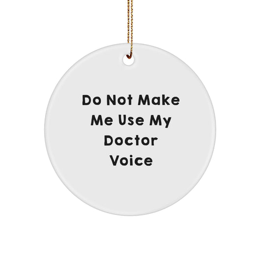 Doctor Keepsake Christmas Ornament for Him Gift – Holiday Tree Decor - Image 1