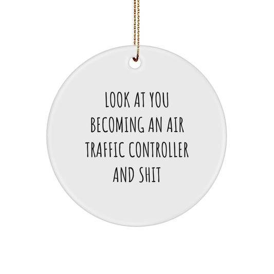 Favorite Christmas Ornament Gift for Kids Air Traffic Controller - Image 1