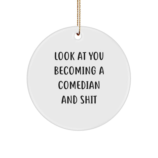 Family Treasure Comedian Christmas Ornament Gift - Image 1