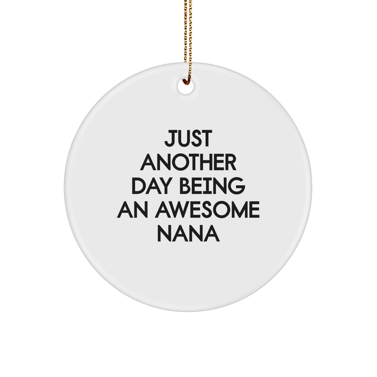 Heartwarming Nana Christmas Ornament Gift for Family - Surprise Them - Image 1