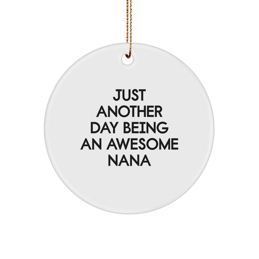 Heartwarming Nana Christmas Ornament Gift for Family - Surprise Them - Image 1