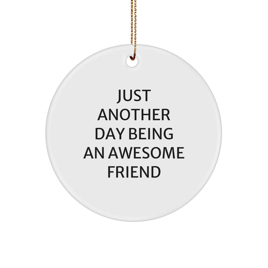 Friend Circle Ornament for Coworkers – Christmas Gift - Image 1