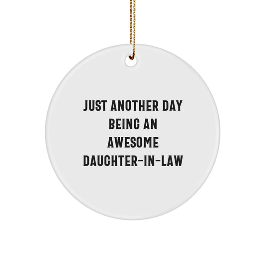 Daughter-in-law Treasure Christmas Ornament Gift for Family - Image 1