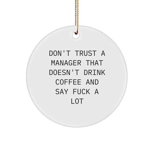 Family Treasure Manager Christmas Ornament Holiday Gift for Family - Image 1