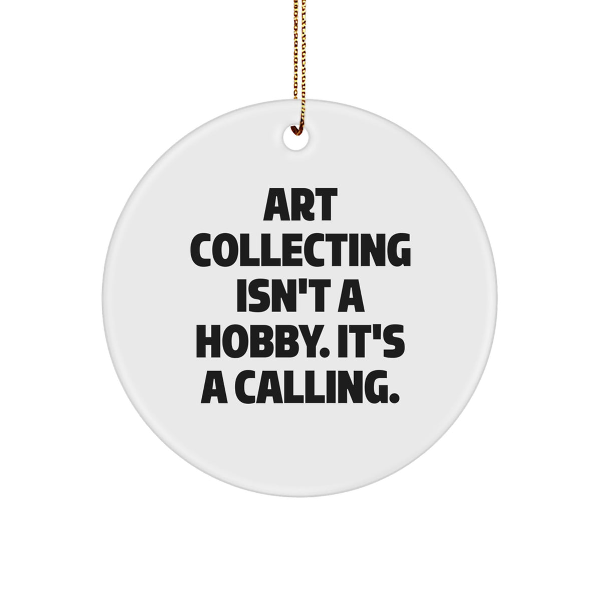 Art Collecting Christmas Ornament Gift for Family - A Treasure - Image 1
