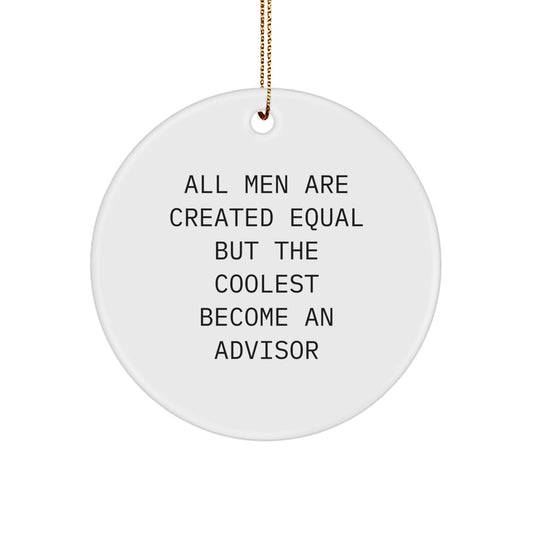 Advisor Christmas Ornament Keepsake for Him Gift - Image 1
