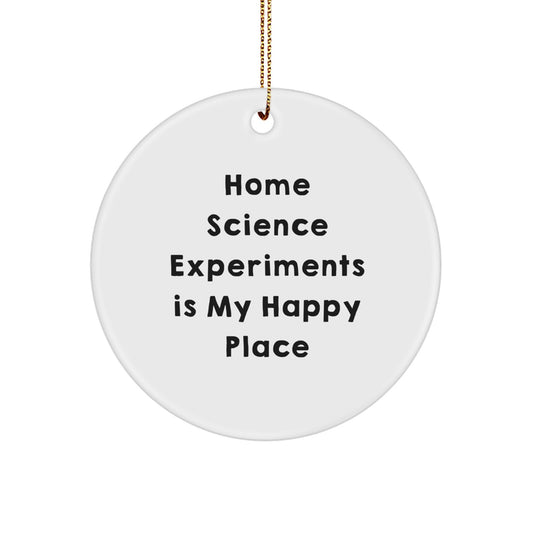 Home Science Experiments Keepsake Christmas Ornament for Him Gift - Image 1