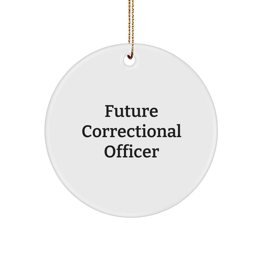 Funny Quote Gifts for Correctional Officer, Future Officer in the Making, Christmas Unique Gifts from Family Friends - Image 1