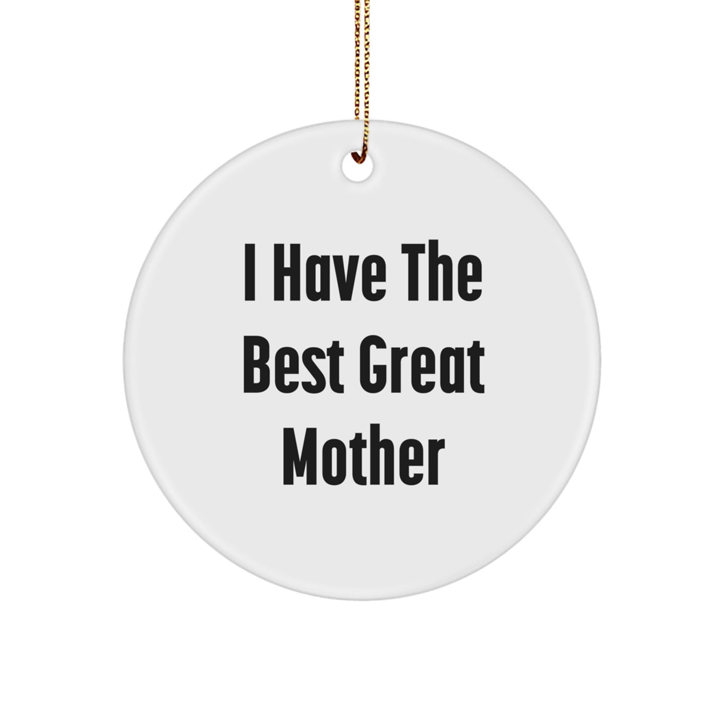 Funny Mother Circle Ornament Gifts from Family for Christmas - Image 1
