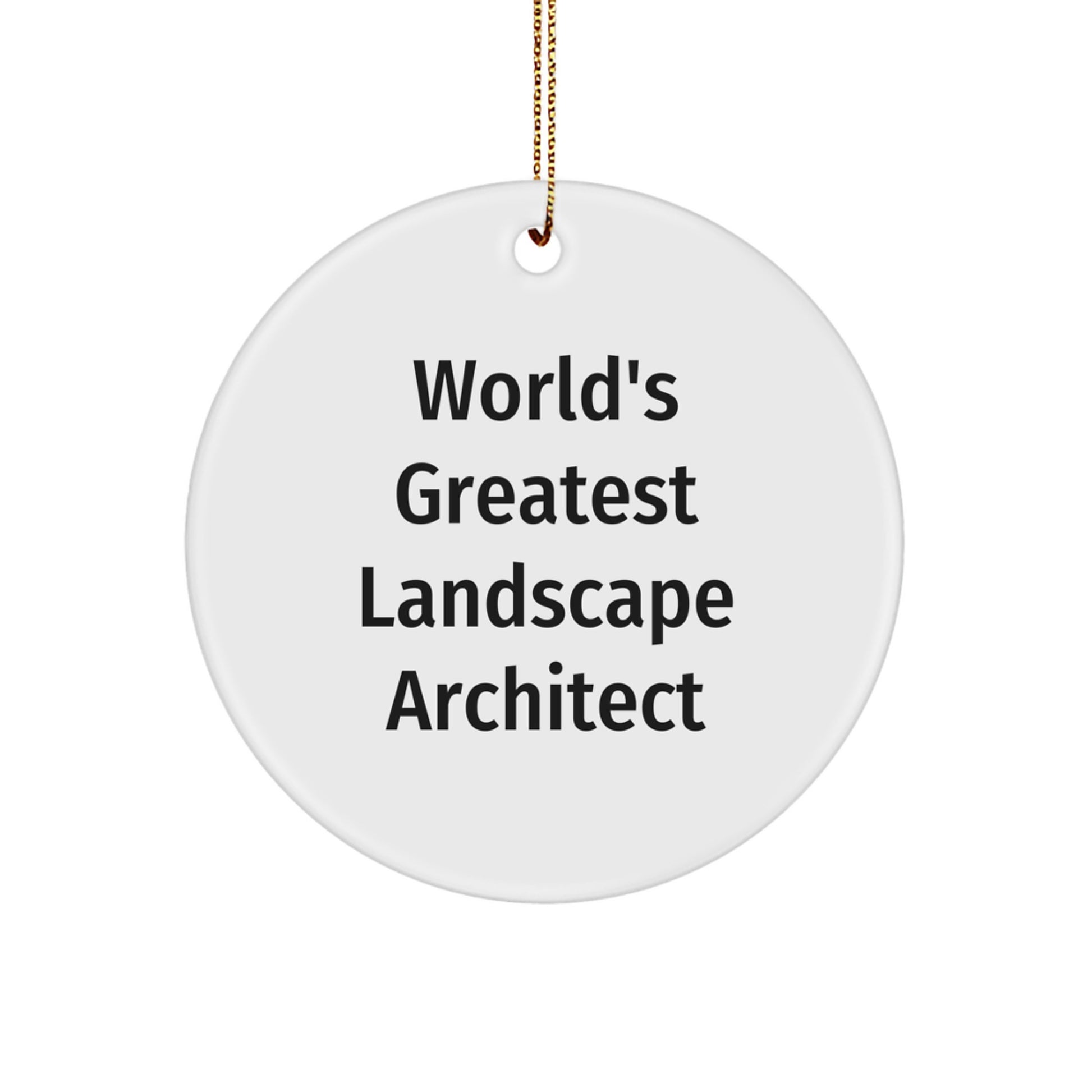 Funny World's Greatest Landscape Architect Gifts from Friends for Landscape Architect Men - Image 1