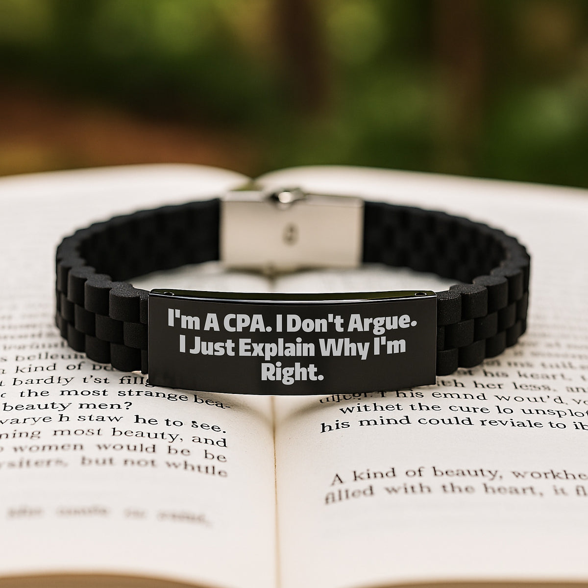 Cpa Keepsake Glidelock Bracelet for Him Birthday Gift - Image 2