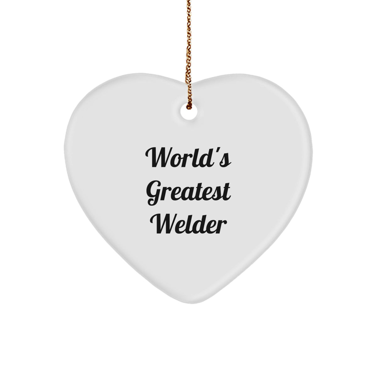 Christmas Gift Welder Christmas Ornament - Surprise for Teens, World's - Image 1