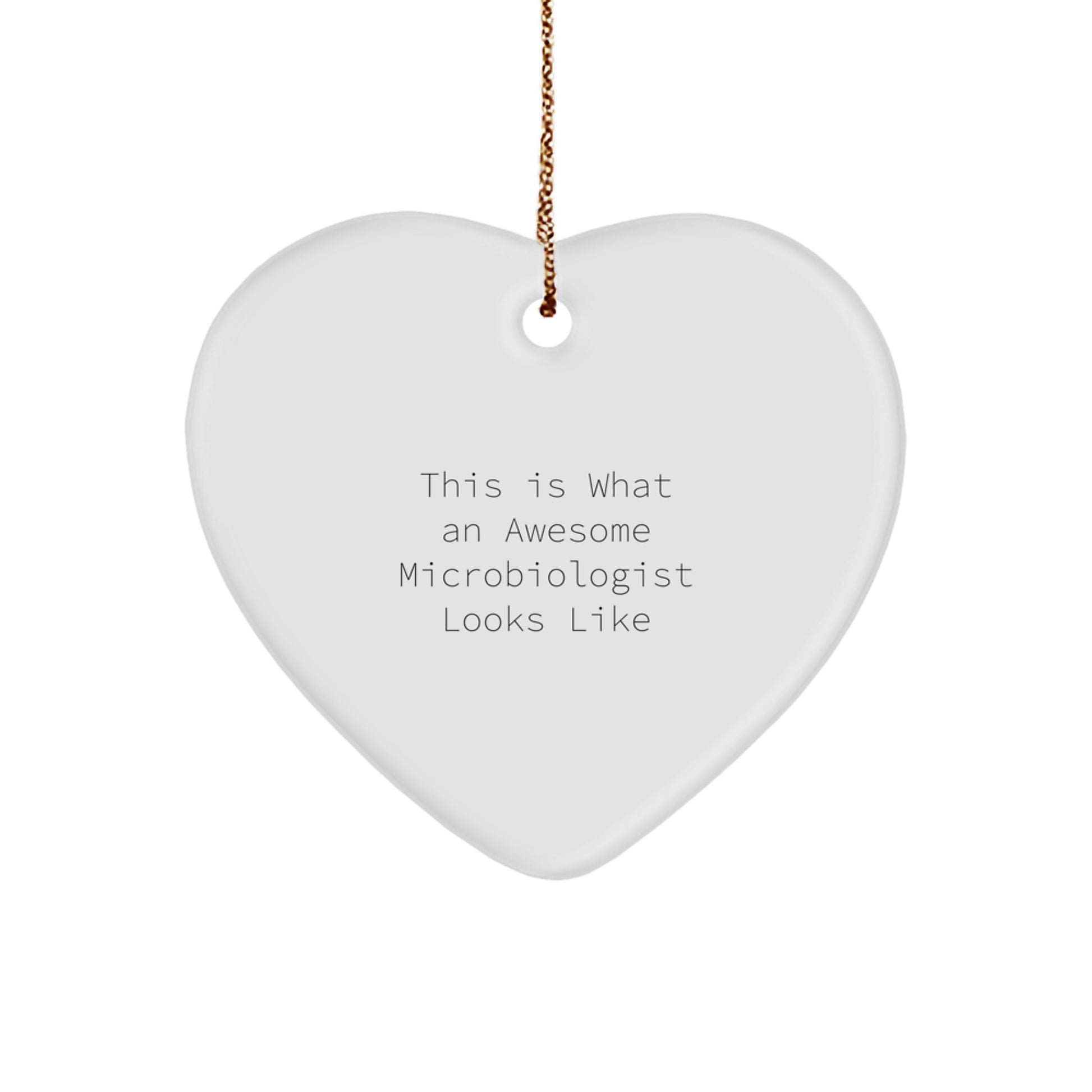 Funny Microbiologist Gifts for Men, Women, Friends, or Coworkers - This Is What An Awesome Microbiologist Looks Like Christmas Unique Gifts from Family - Image 1